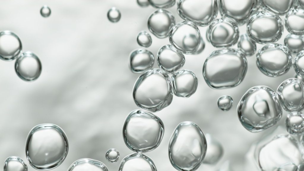 Gas Reacting in Liquid